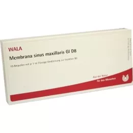 MEMBRANA sinus maxillaris GL D 8 ampuliek, 10X1 ml