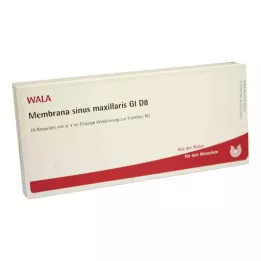 MEMBRANA sinus maxillaris GL D 8 ampuliek, 10X1 ml