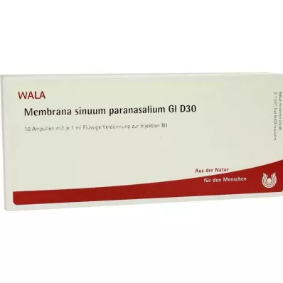 MEMBRANA sinuum paransalium GL D 30 ampuliek, 10X1 ml MEMBRANA sinuum paransalium GL D 30 ampuliek, 10X1 ml