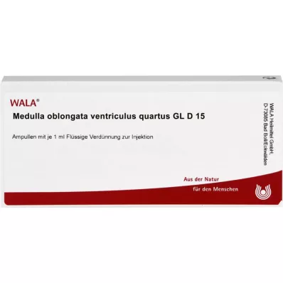 MEDULLA OBLONGATA Ventriculus quartus GL D 15 amp, 10X1 ml