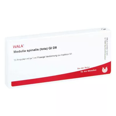 MEDULLA SPINALIS tota GL D 8 ampuliek, 10X1 ml MEDULLA SPINALIS tota GL D 8 ampuliek, 10X1 ml