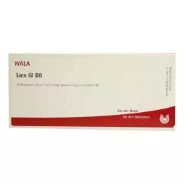 LIEN GL D 8 ampuliek, 10X1 ml