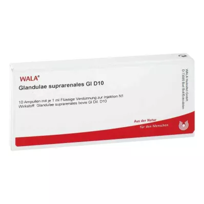GLANDULAE SUPRARENALES GL D 10 ampuliek, 10X1 ml GLANDULAE SUPRARENALES GL D 10 ampuliek, 10X1 ml