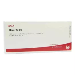 HEPAR GL D 8 ampuliek, 10X1 ml