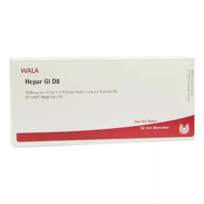 HEPAR GL D 8 ampuliek, 10X1 ml