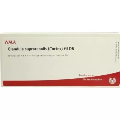 GLANDULA SUPRARENALIS kôra GL D 8 ampuliek, 10X1 ml