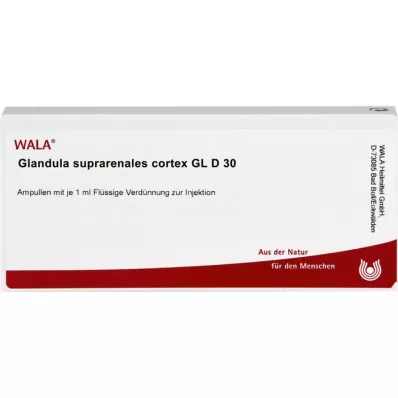 GLANDULA SUPRARENALES kôra GL D 30 ampuliek, 10X1 ml