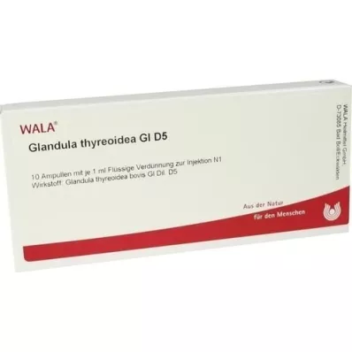 GLANDULA THYREOIDEA GL D 5 ampuliek, 10X1 ml