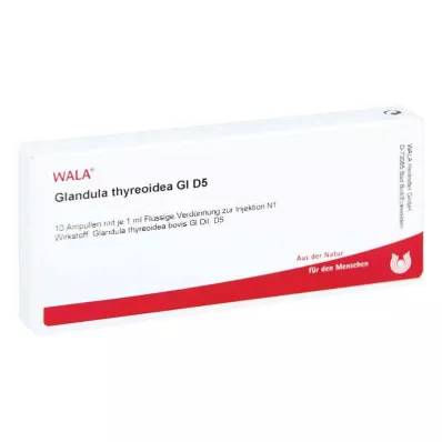 GLANDULA THYREOIDEA GL D 5 ampuliek, 10X1 ml GLANDULA THYREOIDEA GL D 5 ampuliek, 10X1 ml