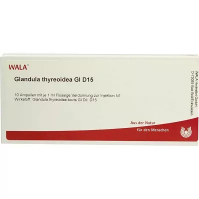 Glandula Thyreoidea GL D 15 ampuliek, 10X1 ml Glandula Thyreoidea GL D 15 ampuliek, 10X1 ml