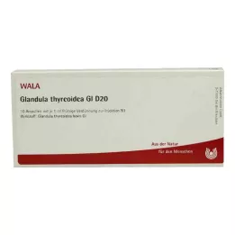 GLANDULA THYREOIDEA GL D 20 ampuliek, 10X1 ml