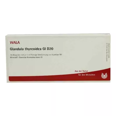 Ampulky Glandula Thyreoidea Gl D20 (10x1 ml) Ampulky Glandula Thyreoidea Gl D20 (10x1 ml)