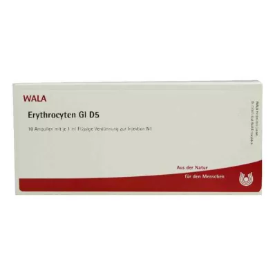 ERYTHROCYTEN GL D 5 ampuliek, 10X1 ml ERYTHROCYTEN GL D 5 ampuliek, 10X1 ml