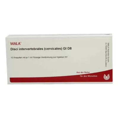 DISCI intervertebrales cervicales GL D 8 ampuliek, 10X1 ml DISCI intervertebrales cervicales GL D 8 ampuliek, 10X1 ml