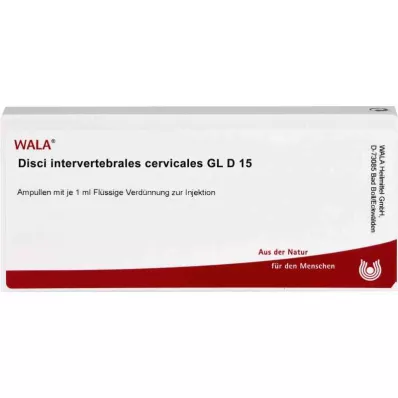 DISCI intervertebrales cervicales GL D 15 ampuliek, 10X1 ml DISCI intervertebrales cervicales GL D 15 ampuliek, 10X1 ml