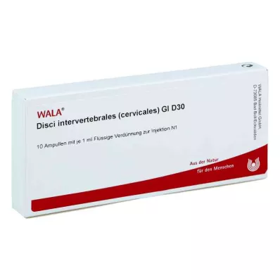 DISCI intervertebrales cervicales GL D 30 ampuliek, 10X1 ml DISCI intervertebrales cervicales GL D 30 ampuliek, 10X1 ml