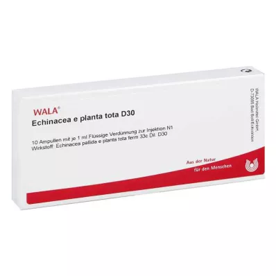 ECHINACEA E planta tota D 30 ampuliek, 10X1 ml