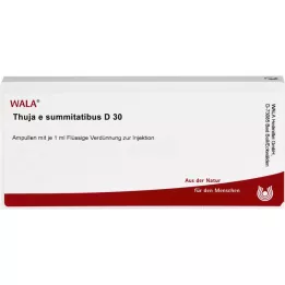 THUJA E SUMMITATIBUS D 30 ampuliek, 10X1 ml