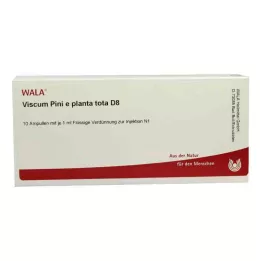 VISCUM PINI e planta tota D 8 ampuliek, 10X1 ml