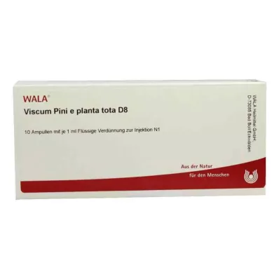Ampulky Viscum Pini e planta tota D8 (10x1 ml)