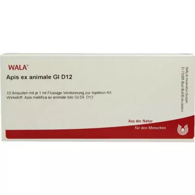 Apis ex animale GL D 12 ampuliek, 10X1 ml