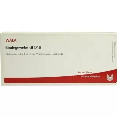 BINDEGEWEBE GL D 15 ampuliek, 10X1 ml BINDEGEWEBE GL D 15 ampuliek, 10X1 ml