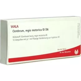 CEREBRUM REGIO motorica GL D 6 ampuliek, 10X1 ml