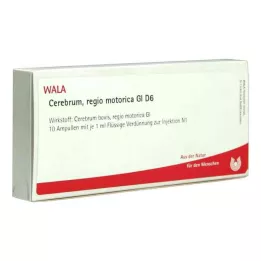 CEREBRUM REGIO motorica GL D 6 ampuliek, 10X1 ml