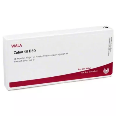 COLON GL D 30 ampuliek, 10X1 ml