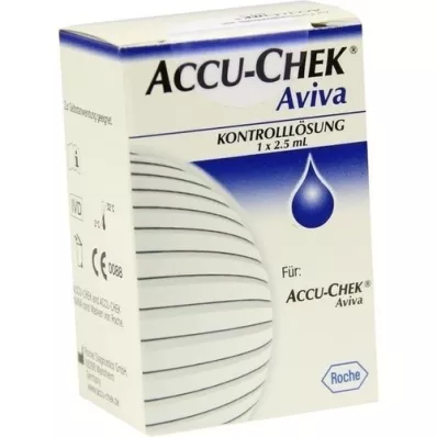 ACCU-CHEK Kontrolný roztok Aviva, 1X2,5 ml