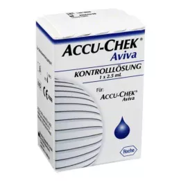 ACCU-CHEK Kontrolný roztok Aviva, 1X2,5 ml