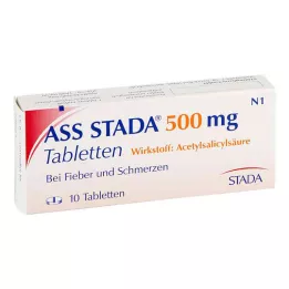 ASS STADA 500 mg tablety, 10 ks