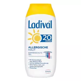 LADIVAL Alergický kožný gél LSF 20, 200 ml