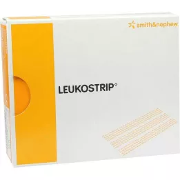LEUKOSTRIP Šijacie prúžky na rany 6,4x76 mm krabica, 50X3 ks