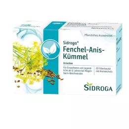 SIDROGA Filtračné vrecúško s anízom a rascou, 20X2,0 g