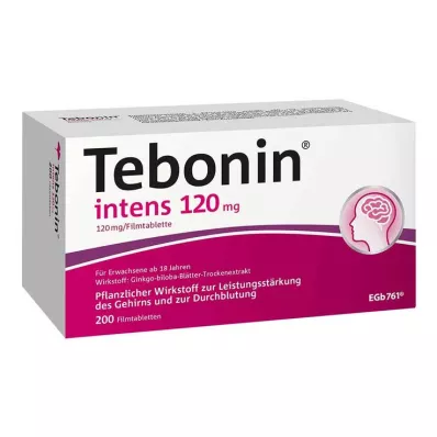 TEBONIN intenzívne 120 mg filmom obalené tablety, 200 ks