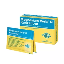 MAGNESIUM VERLA N Koncentrát na orálne použitie, 20 ks
