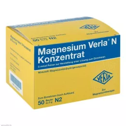 MAGNESIUM VERLA N Koncentrát na orálne použitie, 50 ks