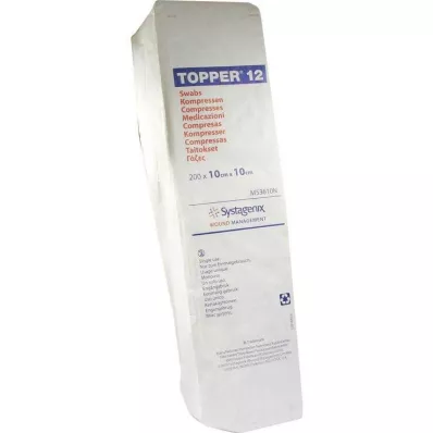 TOPPER 12 Compr.10x10 cm nesterilné, 200 ks
