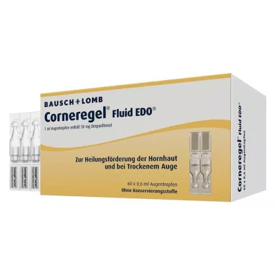 CORNEREGEL Tekutina EDO Očné kvapky, 60X0,6 ml CORNEREGEL Tekutina EDO Očné kvapky, 60X0,6 ml