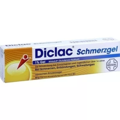 DICLAC Gél proti bolesti 1%, 50 g