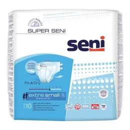SUPER SENI Inkontinenčné nohavice veľkosť XS, 10 ks