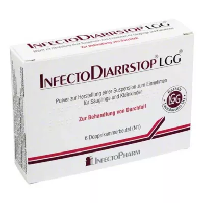 INFECTODIARRSTOP LGG Prášok na prípravu suspenzie na orálne použitie, 6 ks
