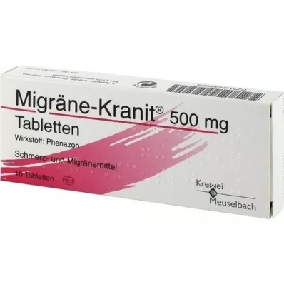 MIGRÄNE KRANIT 500 mg tablety, 10 ks