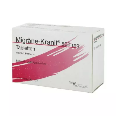 MIGRÄNE KRANIT 500 mg tablety, 100 ks MIGRÄNE KRANIT 500 mg tablety, 100 ks