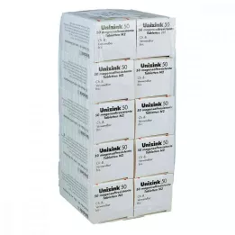 UNIZINK 50 entericky obalených tabliet, 10X50 ks