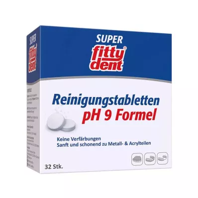 FITTYDENT Super čistiace tablety, 32 ks