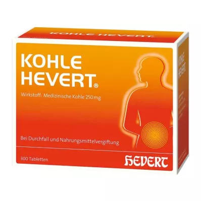 KOHLE Hevert tablety, 300 kapsúl KOHLE Hevert tablety, 300 kapsúl