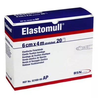 ELASTOMULL 6 cmx4 m elastická fixačná páska 2100, 20 ks