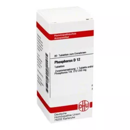 PHOSPHORUS D 12 tabliet, 80 kapsúl